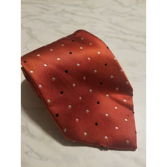 Paul Smith London Red Polkadot Tie - Picture 9 of 12